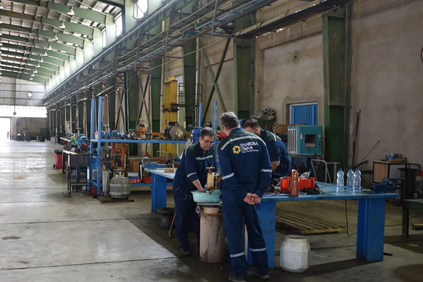 Central machining workshop
