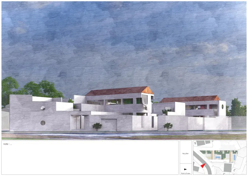 Architectural render of the Ramsar project